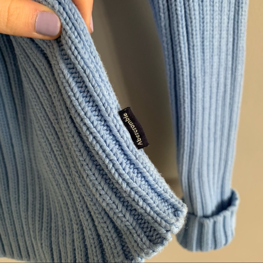 Abercrombie • vintage turtleneck knit sweater - Picture 5 of 5